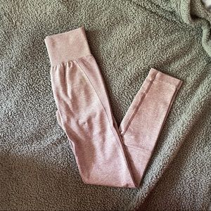 Flex High Waisted Leggings - Purple/Gray